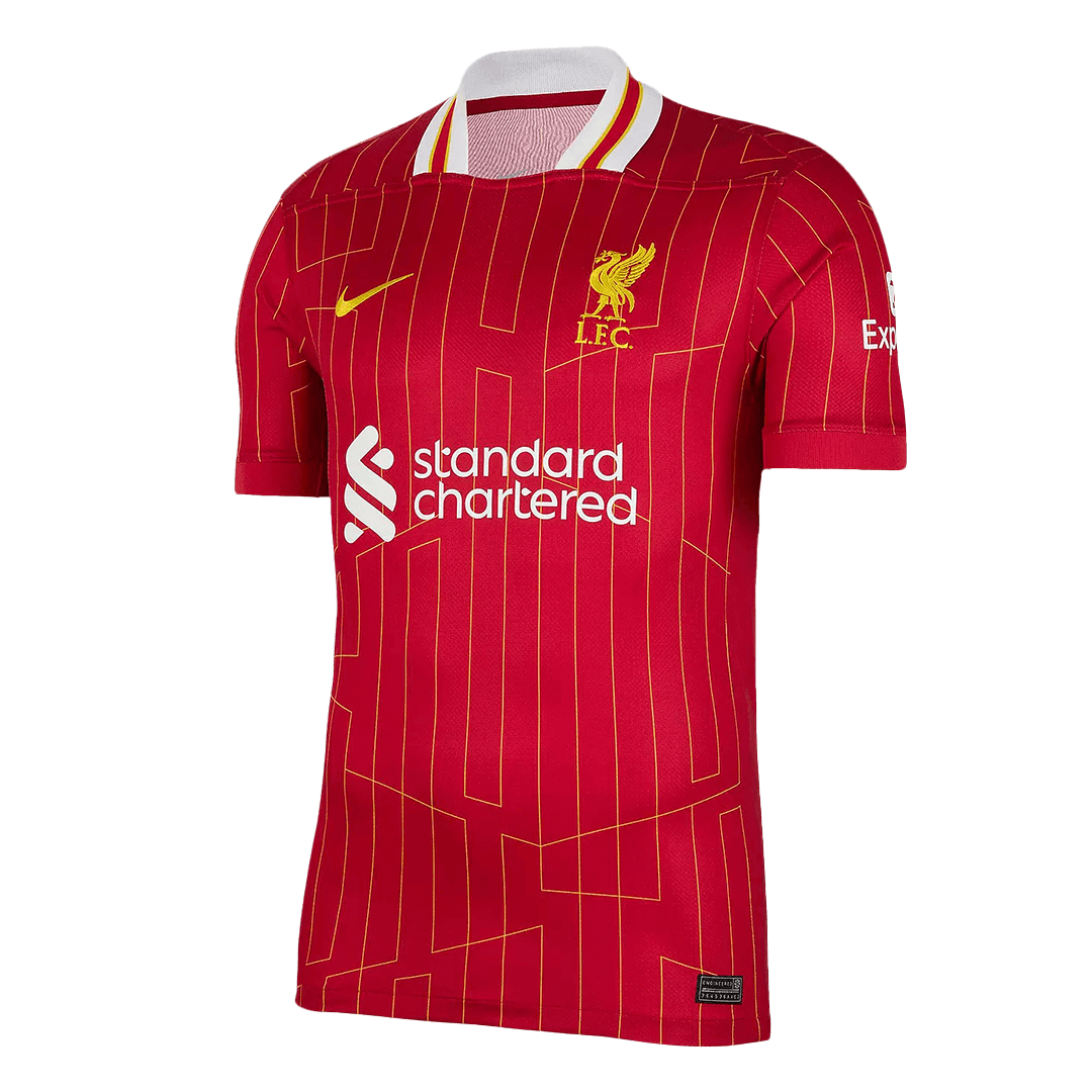 Liverpool Home Soccer Jersey 2024/25 Nej Dresy Obchod