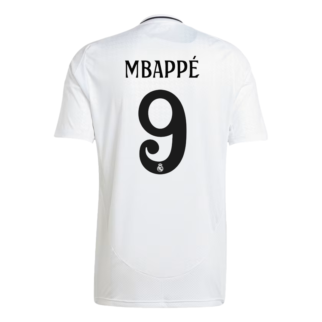 MBAPP? #9 Real Madrid Home Soccer Jersey 2024/25 Nej Dresy Obchod
