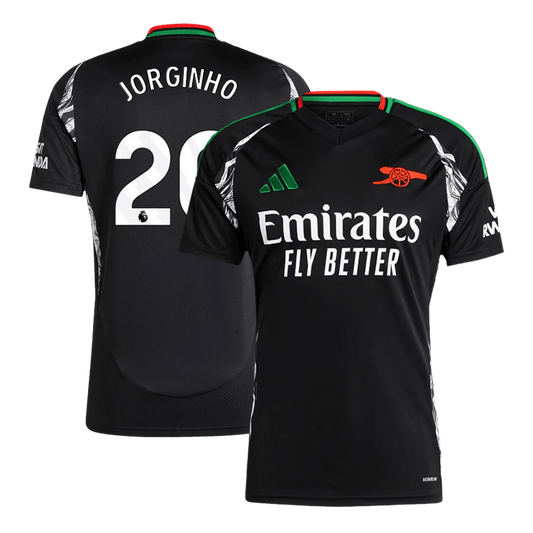 JORGINHO #20 Arsenal Away  Soccer Jersey 2024/25 Nej Dresy Obchod