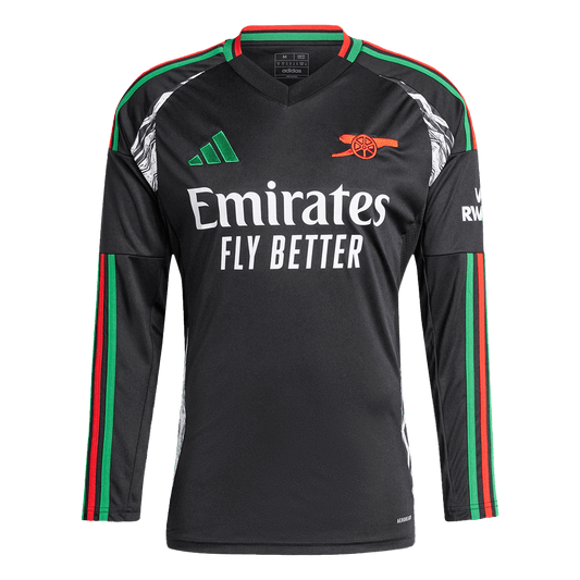 Arsenal Away Long Sleeve  Soccer Jersey 2024/25 Nej Dresy Obchod