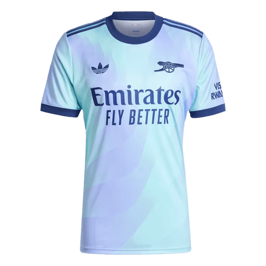 Arsenal Third Away  Soccer Jersey 2024/25 Nej Dresy Obchod