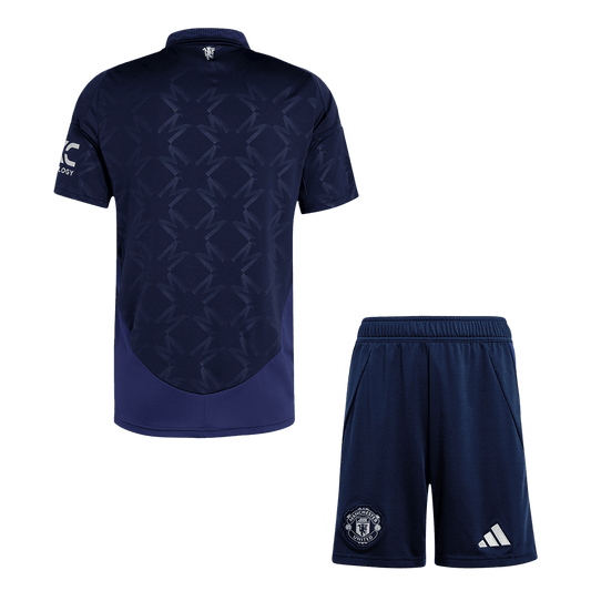 Manchester United Away  Soccer Jersey Kit(Jersey+Shorts) 2024/25 Nej Dresy Obchod