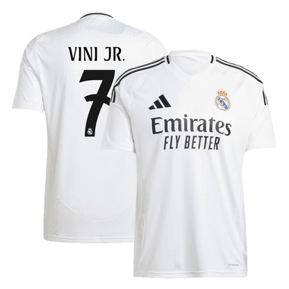 VINI JR. #7 Real Madrid Home  Soccer Jersey 2024/25 Nej Dresy Obchod