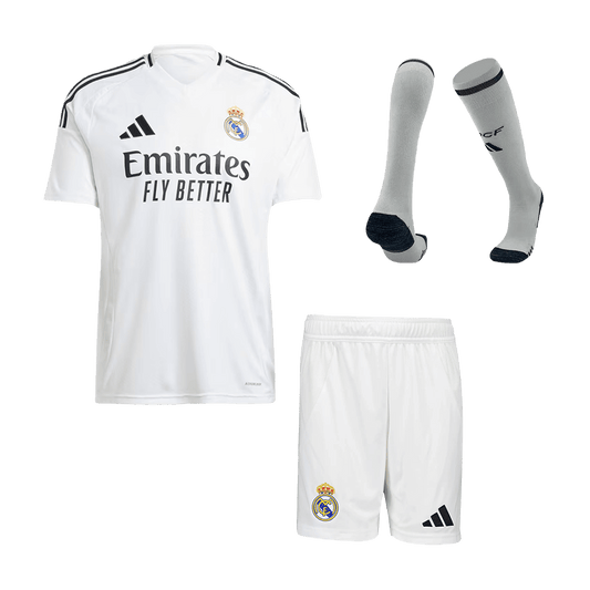 Real Madrid Home  Soccer Jersey Kit(Jersey+Shorts+Socks) 2024/25 Nej Dresy Obchod