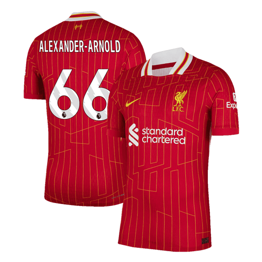 Player Version ALEXANDER-ARNOLD #66 Liverpool Home  Soccer Jersey 2024/25 Nej Dresy Obchod