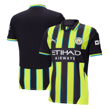 Manchester City Away  Soccer Jersey 2024/25 Nej Dresy Obchod