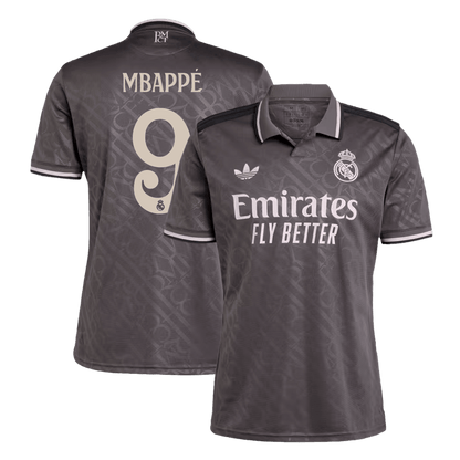 MBAPP? #9 Real Madrid Third Away  Soccer Jersey 2024/25 Nej Dresy Obchod