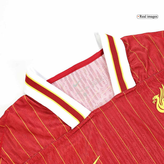 Player Version M.SALAH #11 Liverpool Home  Soccer Jersey 2024/25 Nej Dresy Obchod