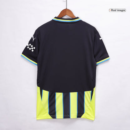 Manchester City Away  Soccer Jersey 2024/25 Nej Dresy Obchod