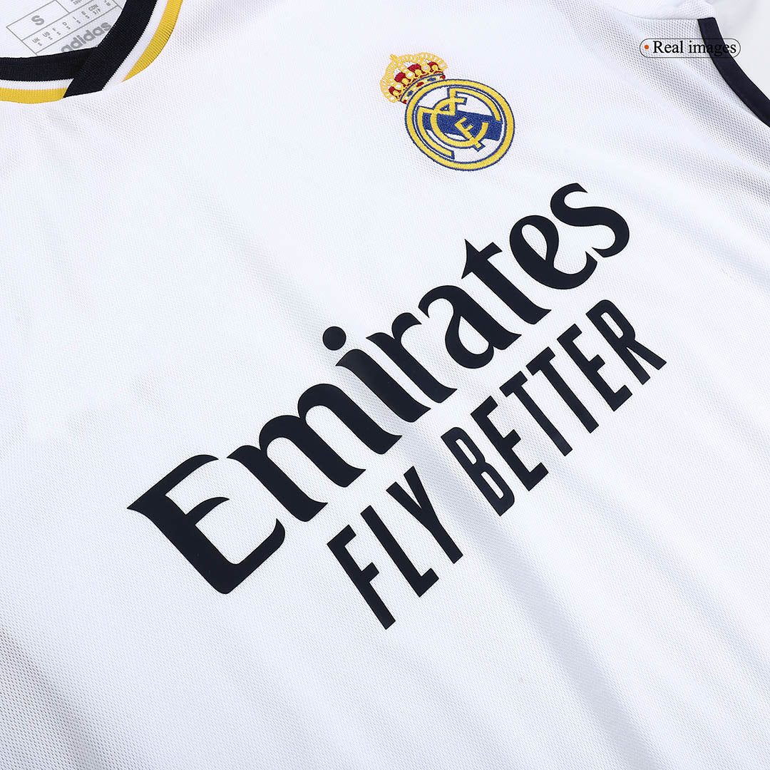 Real Madrid 2023/24 Home Soccer Jersey Nej Dresy Obchod