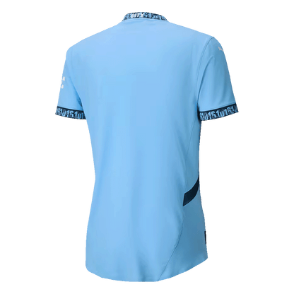 Player Version Manchester City Home  Soccer Jersey 2024/25 Nej Dresy Obchod