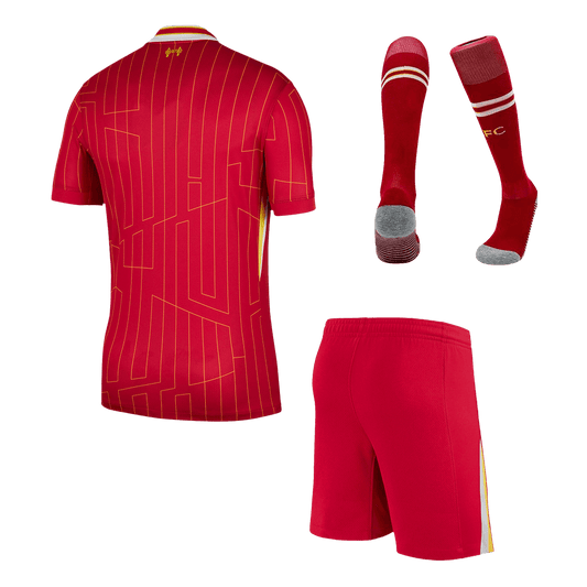 Liverpool Home  Soccer Jersey Kit(Jersey+Shorts+Socks) 2024/25 Nej Dresy Obchod