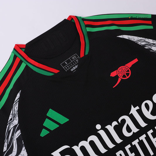 Player Version SAKA #7 Arsenal Away  Soccer Jersey 2024/25 Nej Dresy Obchod
