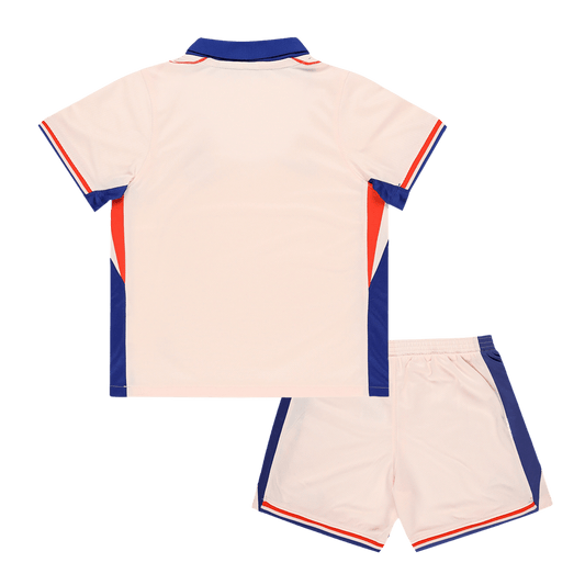 Kid's Chelsea Away  Soccer Jersey Kit(Jersey+Shorts) 2024/25 Nej Dresy Obchod