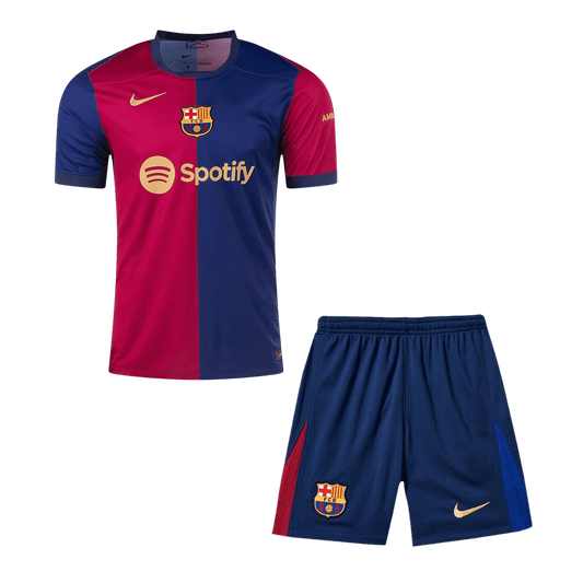 Barcelona Home  Soccer Jersey Kit(Jersey+Shorts) 2024/25 Nej Dresy Obchod