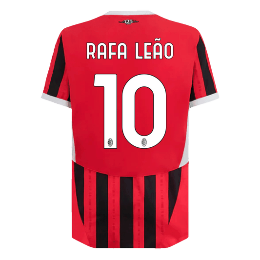 Player Version RAFA LE?O #10 AC Milan Home  Soccer Jersey 2024/25 Nej Dresy Obchod