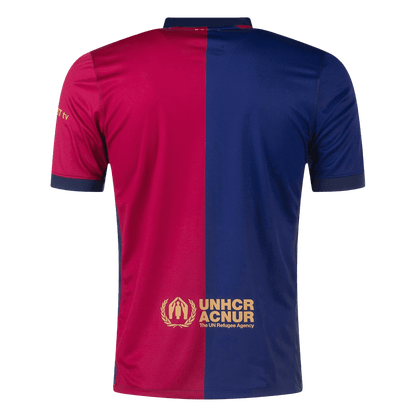 Barcelona Home  Soccer Jersey 2024/25-Spotify Logo Without Text Nej Dresy Obchod