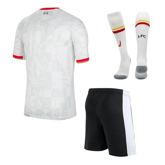 Liverpool Third Away  Soccer Jersey Kit(Jersey+Shorts+Socks) 2024/25 Nej Dresy Obchod