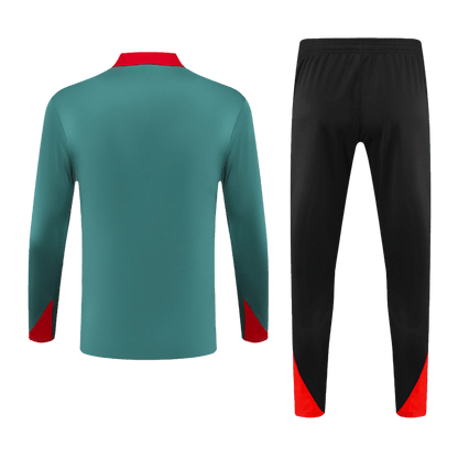 Kid's Liverpool Zipper Sweatshirt Kit(Top+Pants) 2024/25 Nej Dresy Obchod