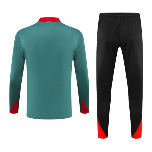 Kid's Liverpool Zipper Sweatshirt Kit(Top+Pants) 2024/25 Nej Dresy Obchod