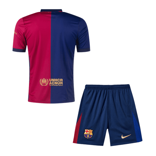 Barcelona Home  Soccer Jersey Kit(Jersey+Shorts) 2024/25 Nej Dresy Obchod