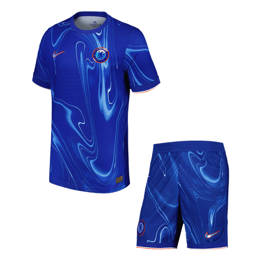 Player Version Chelsea Home  Soccer Jersey Kit(Jersey+Shorts) 2024/25 Nej Dresy Obchod