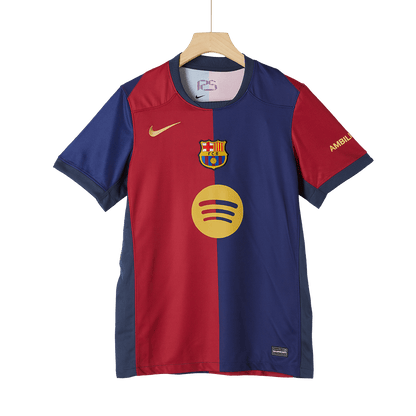 Barcelona Home  Soccer Jersey 2024/25-Spotify Logo Without Text Nej Dresy Obchod
