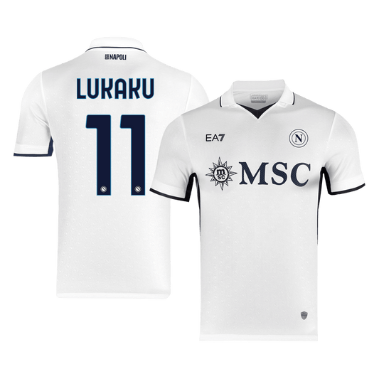 Player Version LUKAKU #11 Napoli Away  Soccer Jersey 2024/25 Nej Dresy Obchod