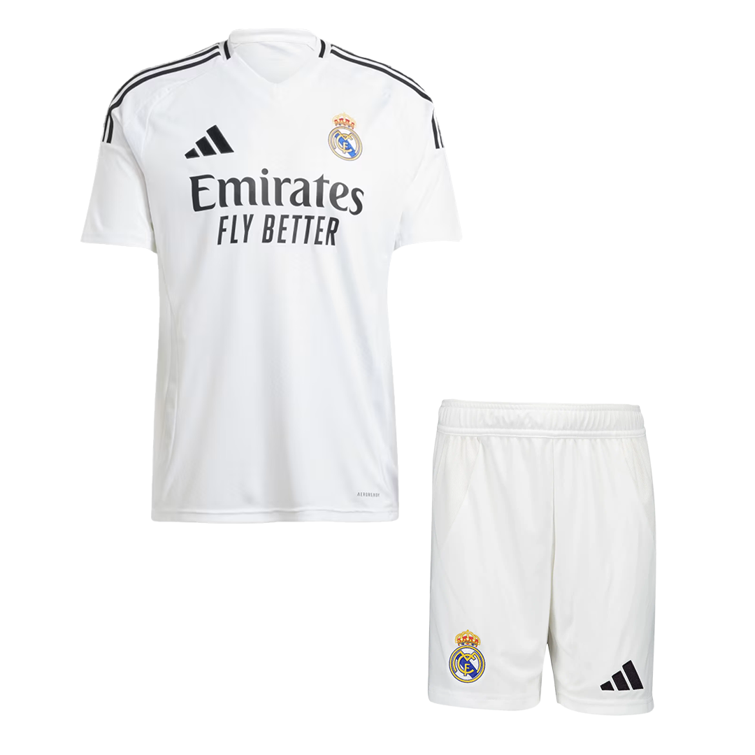 Real Madrid Home  Soccer Jersey Kit(Jersey+Shorts) 2024/25 Nej Dresy Obchod