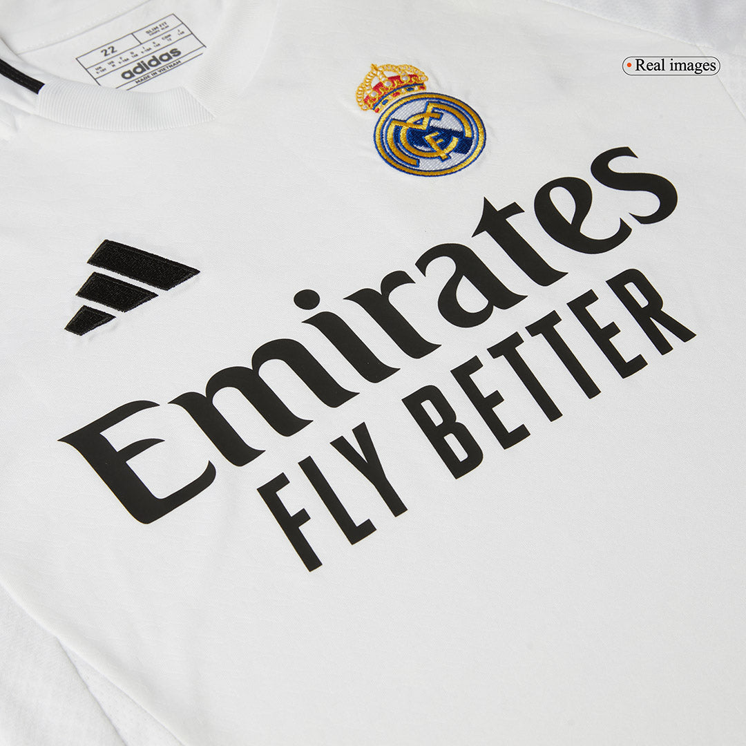 Kid's Real Madrid Home Soccer Jersey Kit(Jersey+Shorts) 2024/25 Nej Dresy Obchod