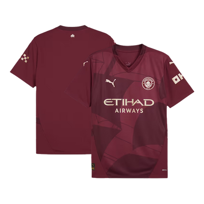 Manchester City Third Away  Soccer Jersey 2024/25 Nej Dresy Obchod