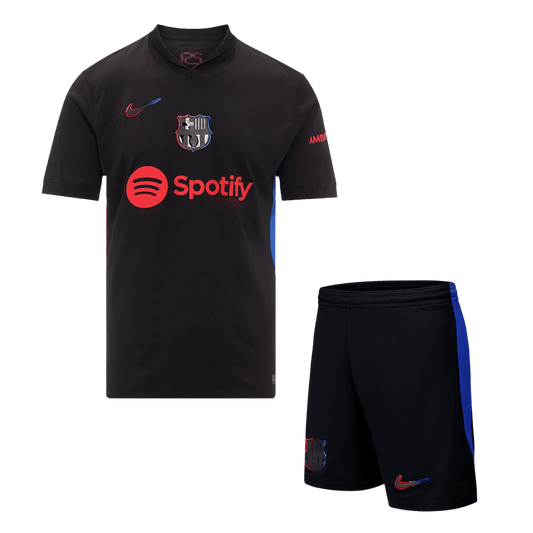 Barcelona Away  Soccer Jersey Kit(Jersey+Shorts) 2024/25 Nej Dresy Obchod
