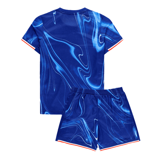 Kid's Chelsea Home  Soccer Jersey Kit(Jersey+Shorts) 2024/25 Nej Dresy Obchod