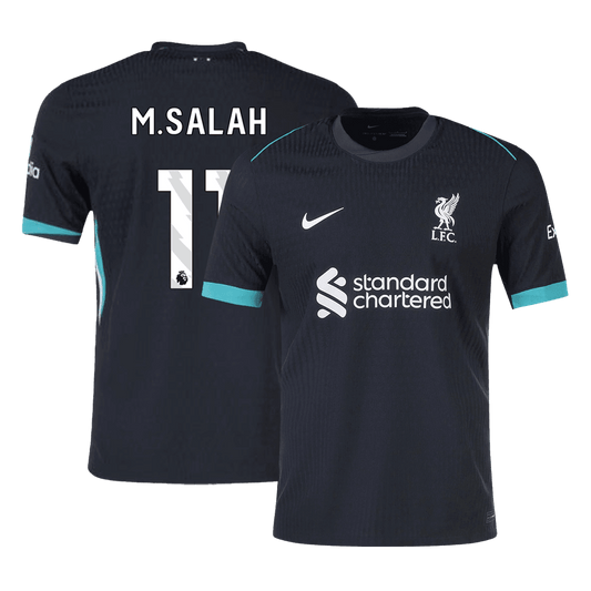 Player Version M.SALAH #11 Liverpool Away  Soccer Jersey 2024/25 Nej Dresy Obchod