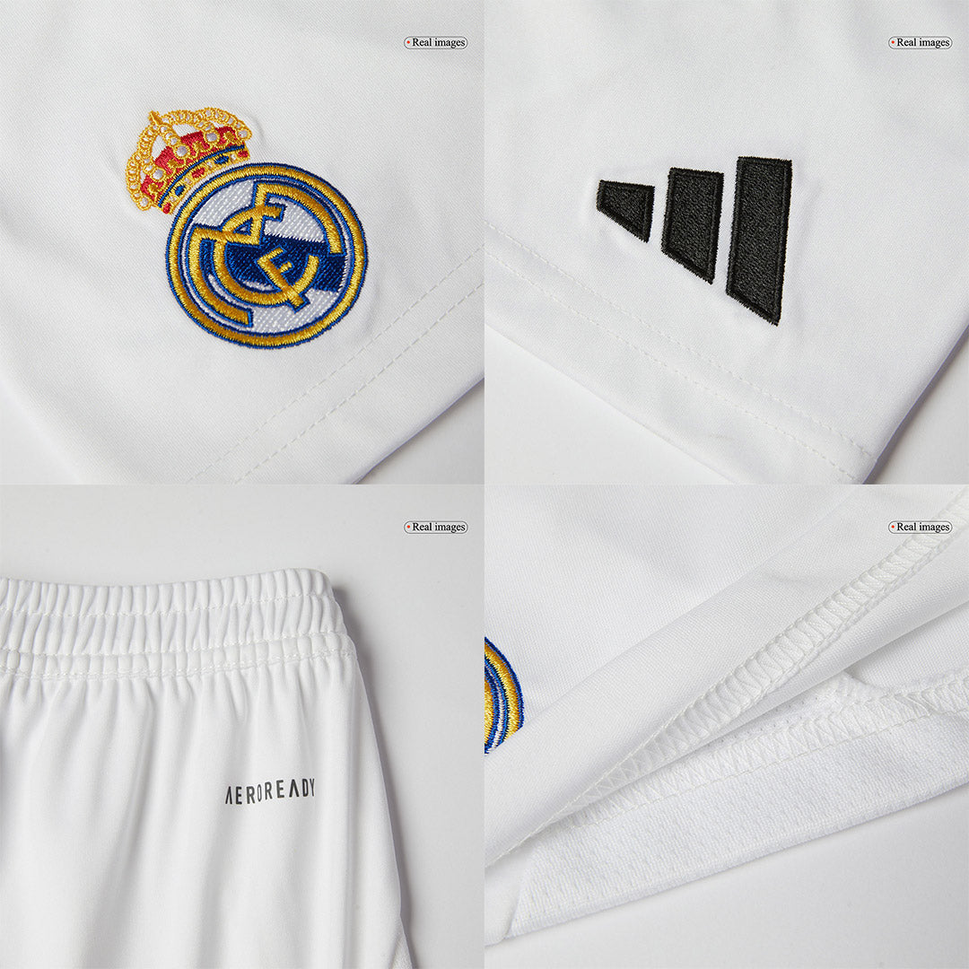 Kid's Real Madrid Home Soccer Jersey Kit(Jersey+Shorts) 2024/25 Nej Dresy Obchod