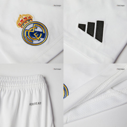 Kid's Real Madrid Home Soccer Jersey Kit(Jersey+Shorts) 2024/25 Nej Dresy Obchod
