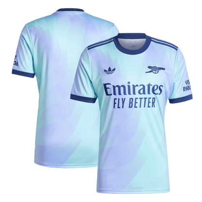 Arsenal Third Away  Soccer Jersey 2024/25 Nej Dresy Obchod