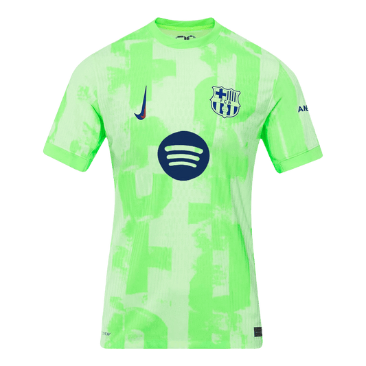 Player Version Barcelona Third Away  Soccer Jersey 2024/25-?Spotify Logo Without Text? Nej Dresy Obchod