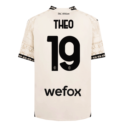 THEO #19 AC Milan X Pleasures Fourth Away  Soccer Jersey 2023/24 Nej Dresy Obchod
