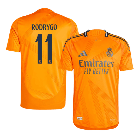 Player Version RODRYGO #11 Real Madrid Away  Soccer Jersey 2024/25 Nej Dresy Obchod