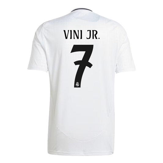 VINI JR. #7 Real Madrid Home  Soccer Jersey 2024/25 Nej Dresy Obchod