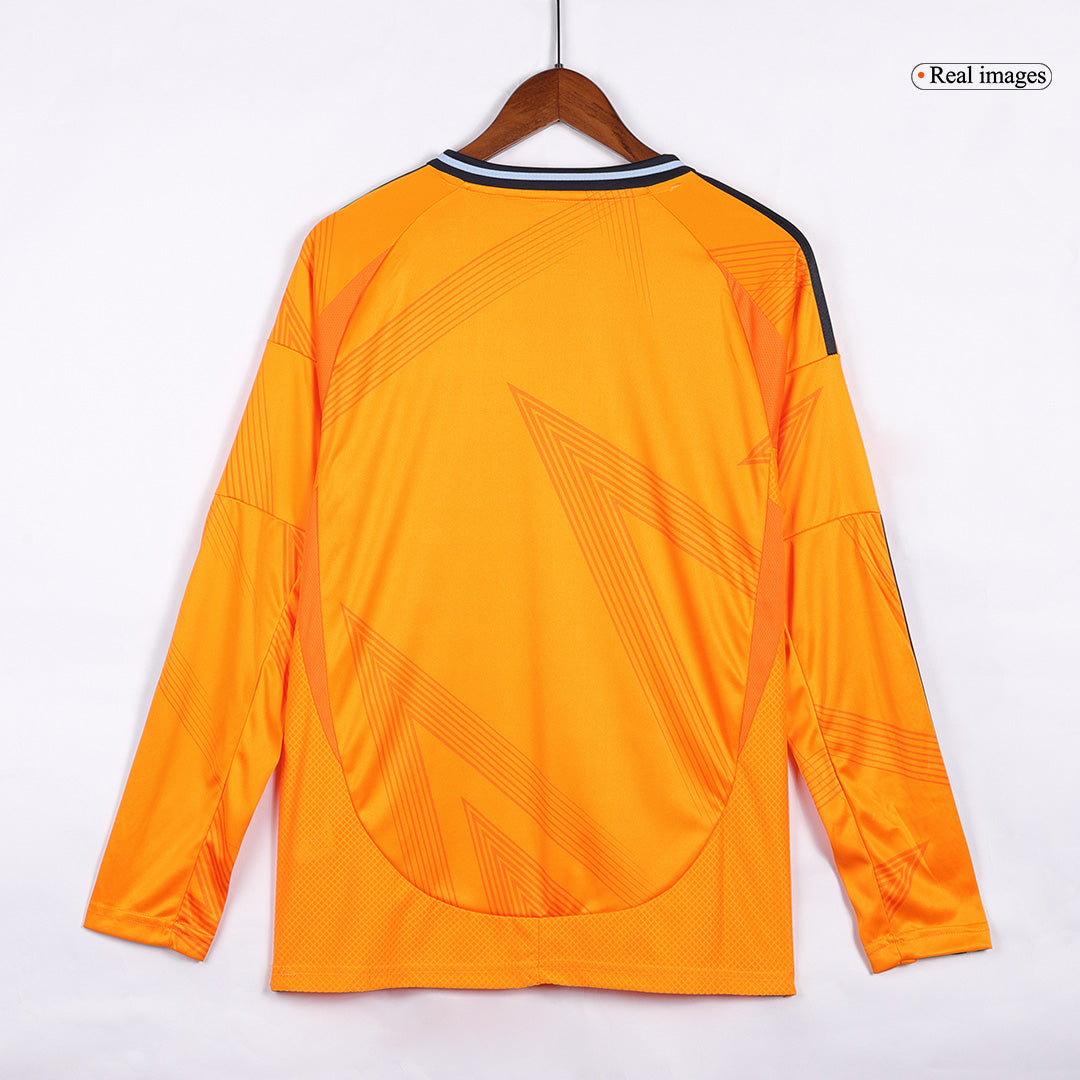 Real Madrid Away Long Sleeve  Soccer Jersey 2024/25 Nej Dresy Obchod