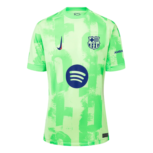 Barcelona Third Away  Soccer Jersey 2024/25 - (Spotify Logo Without Text) Nej Dresy Obchod