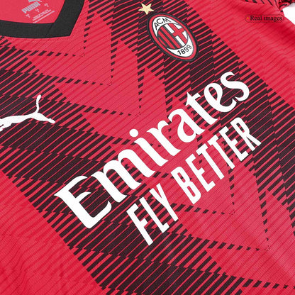 PULISIC #11 AC Milan Home  Soccer Jersey 2023/24 Nej Dresy Obchod