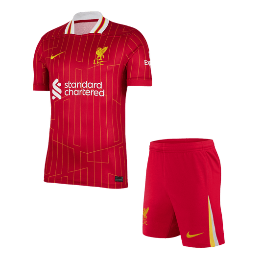 Liverpool Home  Soccer Jersey Kit(Jersey+Shorts) 2024/25 Nej Dresy Obchod