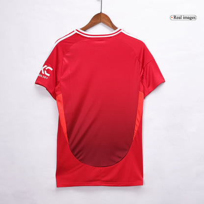 Manchester United Home  Soccer Jersey 2024/25 Nej Dresy Obchod