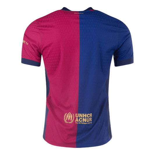 Player Version Barcelona Home  Soccer Jersey 2024/25 - COLDPLAY Nej Dresy Obchod