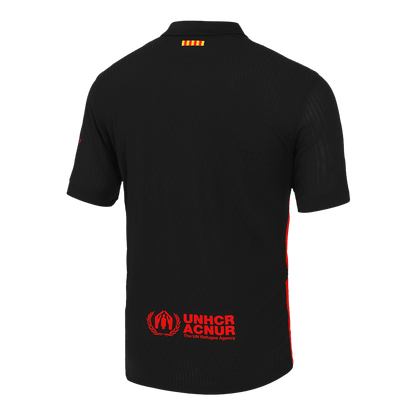 Player Version Barcelona Away  Soccer Jersey 2024/25 - Spotify Logo Without Text Nej Dresy Obchod
