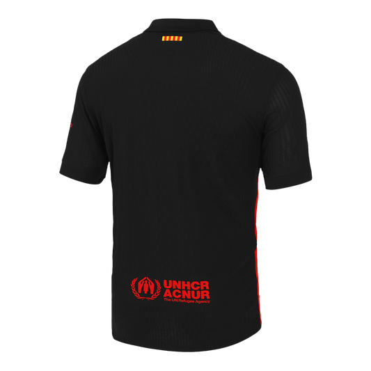 Player Version Barcelona Away  Soccer Jersey 2024/25 - Spotify Logo Without Text Nej Dresy Obchod