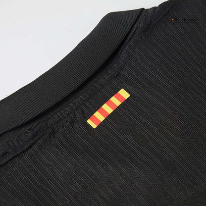 Player Version Barcelona Away  Soccer Jersey 2024/25 - Spotify Logo Without Text Nej Dresy Obchod